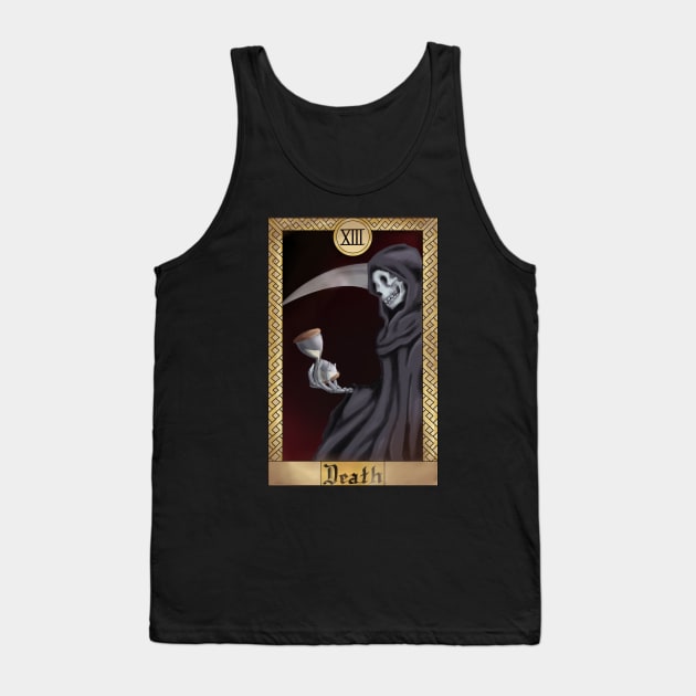 The 13th card: Death Tank Top by AmicableApparel